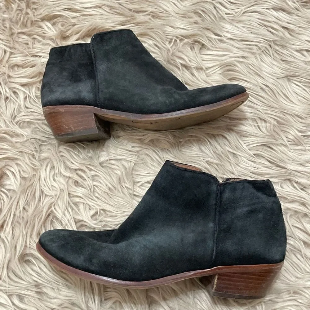 Sam Edelman suede booties size 6.5 - Picture 2 of 9